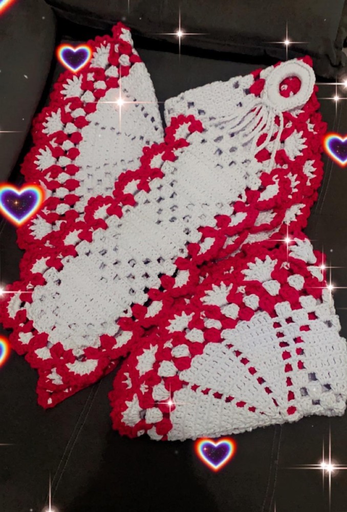 Bolsa Artesanal Fio de Malha Luxo Modelo 40