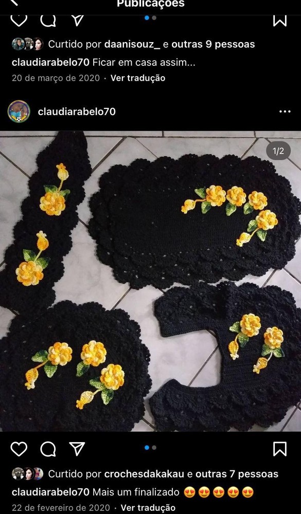 Bolsa Artesanal Fio de Malha Luxo Modelo 61